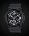G-Shock - Men's GA200-1A Digital Xlarge Watch in Black GA-200-1A-Blk G-Shock International UK
