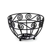 Spectrum 84610 Scroll Fruit Bowl Mini, Black Spectrum 84610 Scroll Fruit Bowl Mini, Black