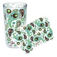 Tervis Fiesta Tumbler, Cool Blue Paisley, 16-Ounce Tervis Fiesta Tumbler, Cool Blue Paisley, 16-Ounce