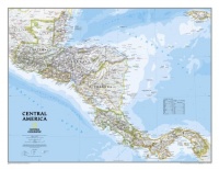 Central America Wall Map (tubed) (Reference - Countries & Regions) Central America Wall Map (tubed) (Reference - Countries & Regions)