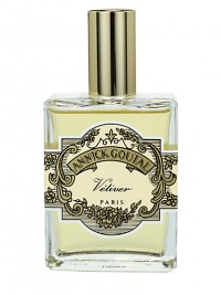 Memories of Annick Goutal's summer holidays by the sea with her husband. She wanted to compose a salty Vétiver for a man with a strong personality.For those who follow the call of adventure. The only vetiver with an iodine note. Spices from Burma and rare wood envelop vetiver from Java, whose salty breath transports you to the open sea. 3.4 oz. Memories of Annick Goutal's summer holidays by the sea with her husband. She wanted to compose a salty Vétiver for a man with a strong personality.For those who follow the call of adventure. The only vetiver with an iodine note. Spices from Burma and rare wood envelop vetiver from Java, whose salty breath transports you to the open sea. 3.4 oz.