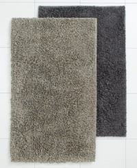Comfort gets a new look of sophistication with Hotel Collection's Twisted bath rug, featuring soft, thirsty twists of pure cotton and a secure non-skid backing. Comfort gets a new look of sophistication with Hotel Collection's Twisted bath rug, featuring soft, thirsty twists of pure cotton and a secure non-skid backing.