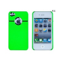Green Chrome Case for Apple iPhone 4, 4S (AT&T, Verizon, Sprint) Green Chrome Case for Apple iPhone 4, 4S (AT&T, Verizon, Sprint)
