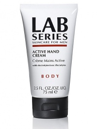 Active Hand Cream -- Soothing, hydrating achieve healthier looking hands. Mineral rich electrolytes help skin replenish and rehydrate. 