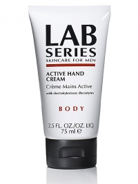 Active Hand Cream -- Soothing, hydrating achieve healthier looking hands. Mineral rich electrolytes help skin replenish and rehydrate. Active Hand Cream -- Soothing, hydrating achieve healthier looking hands. Mineral rich electrolytes help skin replenish and rehydrate.