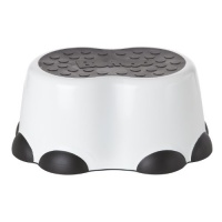 Bumbo Step Stool, Black/White Bumbo Step Stool, Black/White