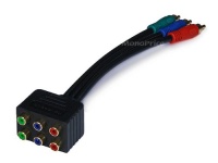 Monoprice 1x2 3-RCA RGB RG-59/U Component Video Splitter Monoprice 1x2 3-RCA RGB RG-59/U Component Video Splitter
