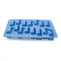 Kikkerland Cool Tunes Mucical Notes Silicone Ice Cube Tray Kikkerland Cool Tunes Mucical Notes Silicone Ice Cube Tray