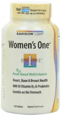 Rainbow Light Womens One, Just Once Multivitamin, 150 Tablets Rainbow Light Womens One, Just Once Multivitamin, 150 Tablets