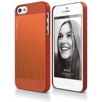 elago S5 Outfit MATRIX Aluminum and Polycarbonate Dual Case for the iPhone 5 - eco friendly Retail Packaging - Orange elago S5 Outfit MATRIX Aluminum and Polycarbonate Dual Case for the iPhone 5 - eco friendly Retail Packaging - Orange