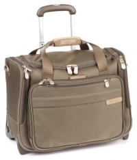 Briggs & Riley Wheeled Cabin Bag,Olive,13x16.8x9 Briggs & Riley Wheeled Cabin Bag,Olive,13x16.8x9