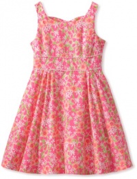 Lilly Pulitzer Girls 7-16 Mini Gosling Dress, Fiesta Pink Everything Nice Small, 12 Lilly Pulitzer Girls 7-16 Mini Gosling Dress, Fiesta Pink Everything Nice Small, 12