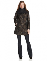 Jones New York Women's Print Reversible Rain Jacket Jones New York Women's Print Reversible Rain Jacket