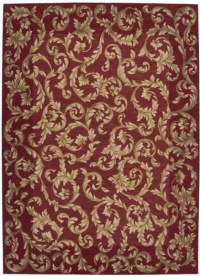 Area Rug 2x2 Rectangle European Sienna Color - Nourison Ashton House Collection Area Rug 2x2 Rectangle European Sienna Color - Nourison Ashton House Collection