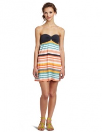 Roxy Juniors Deep Blue Strapless Dress Roxy Juniors Deep Blue Strapless Dress