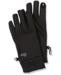 Finally - a glove that lets you do everything. These tech gloves from 180s keep your hands warm while still enabling you to access your phone, ipod and anything else with a touch screen Finally - a glove that lets you do everything. These tech gloves from 180s keep your hands warm while still enabling you to access your phone, ipod and anything else with a touch screen
