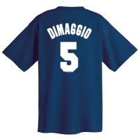 Joe DiMaggio New York Yankees Cooperstown Name and Number T-Shirt (Small) Joe DiMaggio New York Yankees Cooperstown Name and Number T-Shirt (Small)