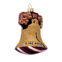 The Liberty Bell was cracked at the very first stroke of it's clapper at it's inaugural ringing in 1753. Jo Ellen has captured it's vibrant ring in glittery shades of gold, red, white and blue. The Liberty Bell was cracked at the very first stroke of it's clapper at it's inaugural ringing in 1753. Jo Ellen has captured it's vibrant ring in glittery shades of gold, red, white and blue.