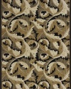 Area Rug 3x5 Rectangle Transitional Black Color - Momeni Nouveau Rug from RugPal