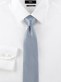A handsome classic for every stylish gentleman in woven Italian silk.SilkDry cleanMade in Italy