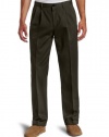 Dockers Men's Stain Defender Khaki D3 Classic Fit Pleated Cuffed Pant