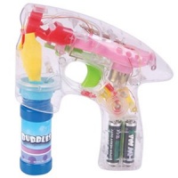 Transparent LED Bubble Gun - 1 piece Transparent LED Bubble Gun - 1 piece