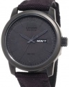 Citizen Men's BM8475-00F  Black Canvas Strap Eco Drive Watch