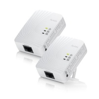 ZyXEL 500 Mbps Mini Powerline AV Ethernet Adapter Kit (PLA4201KIT) ZyXEL 500 Mbps Mini Powerline AV Ethernet Adapter Kit (PLA4201KIT)