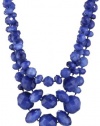 Kate Spade New York Give it a swirl Royal Triple Row Necklace