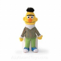 Enesco Sesame Street 7 Bert Beanbag Gund Plush Enesco Sesame Street 7 Bert Beanbag Gund Plush