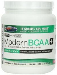 USP Labs Modern BCAA Plus Nutritional-Supplement, Watermelon, 18.89 Ounce USP Labs Modern BCAA Plus Nutritional-Supplement, Watermelon, 18.89 Ounce
