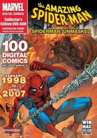 Marvel Comics - The Amazing Spider-Man - SPIDER-MAN: UNMASKED - Over 100 Digital Comics from January 1998 to April 2007 on DVD-ROM in Acrobat PDF Format (Mac & Windows) Marvel Comics - The Amazing Spider-Man - SPIDER-MAN: UNMASKED - Over 100 Digital Comics from January 1998 to April 2007 on DVD-ROM in Acrobat PDF Format (Mac & Windows)