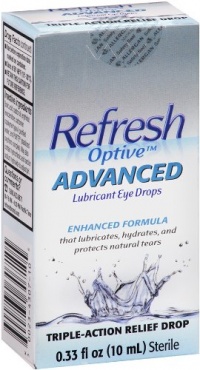 Refresh Optive Advanced Lubricant Eye Drops -- 0.33 fl oz Refresh Optive Advanced Lubricant Eye Drops -- 0.33 fl oz