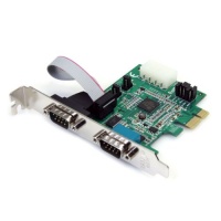 StarTech.com 2 Port Native PCI Express RS232 Serial Adapter Card with 16950 UART (PEX2S952) StarTech.com 2 Port Native PCI Express RS232 Serial Adapter Card with 16950 UART (PEX2S952)