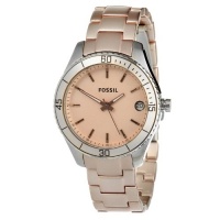 Fossil Women's ES3045 Pink Stainless Steel Watch Fossil Women's ES3045 Pink Stainless Steel Watch