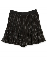 Flexi fashion. This dotted skirt from BCX pairs perfectly, whether she matches it with a casual tee or a dressy designer top. Flexi fashion. This dotted skirt from BCX pairs perfectly, whether she matches it with a casual tee or a dressy designer top.