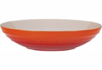 Le Creuset Stoneware Fruit/Pasta Bowl, Flame Le Creuset Stoneware Fruit/Pasta Bowl, Flame