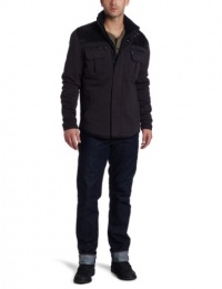 Calvin Klein Men's Solid Heavyweight Fleece Jacket, Black, XX-Large Calvin Klein Men's Solid Heavyweight Fleece Jacket, Black, XX-Large