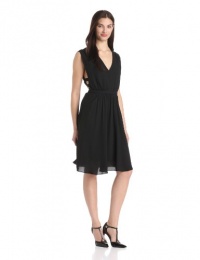 BCBGMAXAZRIA Women's Rachel Gathered Waist Sleeveless Dress BCBGMAXAZRIA Women's Rachel Gathered Waist Sleeveless Dress