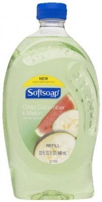 Softsoap Base Liquid Hand Refill, Crisp Cucumber and Melon, 32 Ounce (Pack of 2)