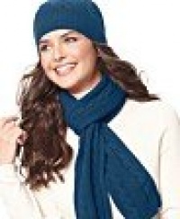 Charter Club Scarf, Cashmere Cable Knit Scarf - Iris Charter Club Scarf, Cashmere Cable Knit Scarf - Iris