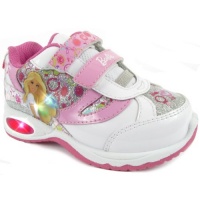 Barbie Fashion Star Pink Lighted Sneakers Shoes Toddler/Little Girls 7-12 Barbie Fashion Star Pink Lighted Sneakers Shoes Toddler/Little Girls 7-12