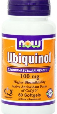 Now Foods Ubiquinol 100mg, Soft-gels, 60-Count Now Foods Ubiquinol 100mg, Soft-gels, 60-Count