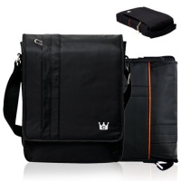 CaseCrown Vertical Mobile Messenger Bag (Black) for iPad 4th Generation with Retina Display, iPad 3 & iPad 2 CaseCrown Vertical Mobile Messenger Bag (Black) for iPad 4th Generation with Retina Display, iPad 3 & iPad 2