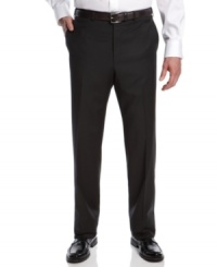 Every man's must-have. Get these classic black pants from Lauren by Ralph Lauren for a style you can wear forever. Every man's must-have. Get these classic black pants from Lauren by Ralph Lauren for a style you can wear forever.