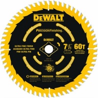 DEWALT DW3196 7-1/4-Inch 60T Precision Finishing Saw Blade DEWALT DW3196 7-1/4-Inch 60T Precision Finishing Saw Blade