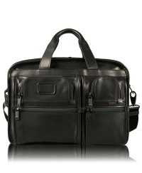 TUMI Alpha Large Expandable Organizer Laptop Leather Brief Style 96160 TUMI Alpha Large Expandable Organizer Laptop Leather Brief Style 96160