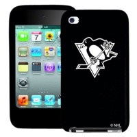 Tribeca FVA3733 Varsity Silicone Jacket for iPod Touch 4G - Pittsburgh Penguins - Black Tribeca FVA3733 Varsity Silicone Jacket for iPod Touch 4G - Pittsburgh Penguins - Black