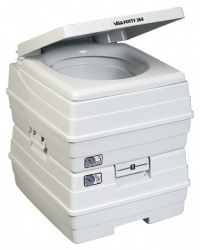 Sanitation Equipment Visa Potty Model: 268 24 Liter with 2-level Indicators Sanitation Equipment Visa Potty Model: 268 24 Liter with 2-level Indicators