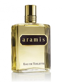 Characterized by a warm, woody-mossy background vitalized with citrus, herbs and exotic spices, Aramis is a timeless and classic fragrance with wide appeal that is distinctively masculine, warm and provocative. 